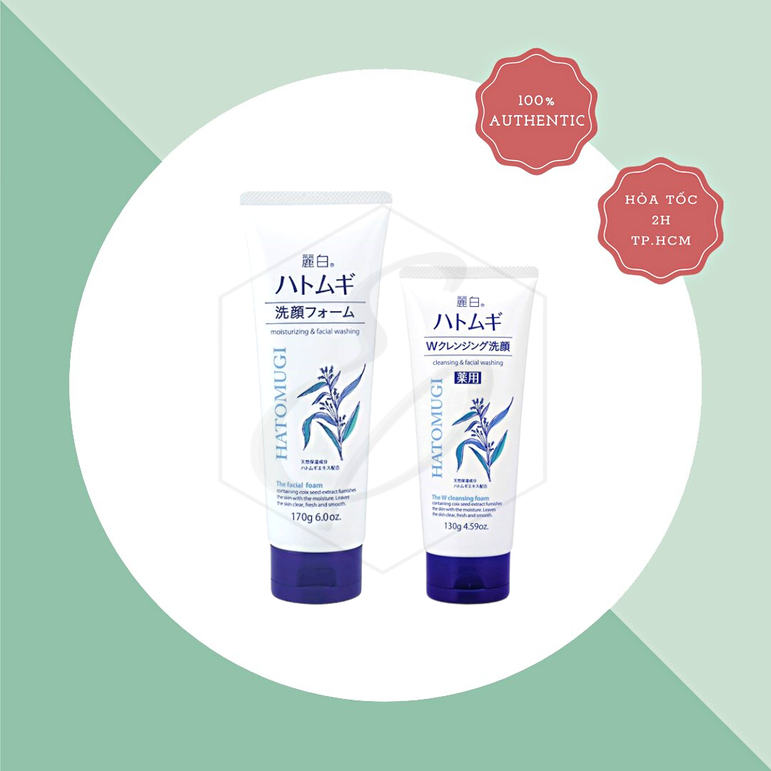 Sữa rửa mặt Hatomugi Moisturizing & Facial Washing